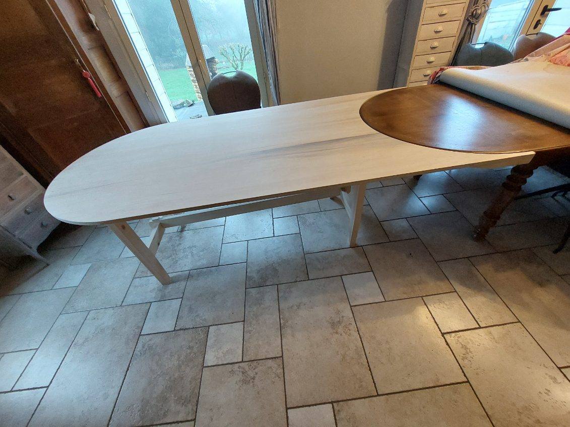 menuiserie; rallonge de table sur mesure